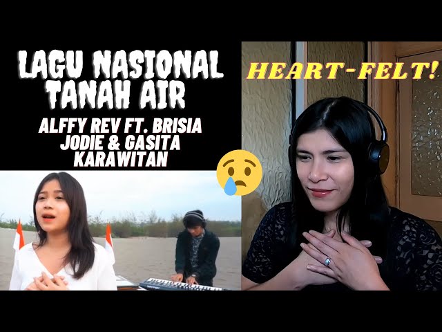 FILIPINA REACTS TO LAGU NASIONAL -TANAH AIR (Cover) Alffy Rev ft Brisia jodie & Gasita Karawitan class=