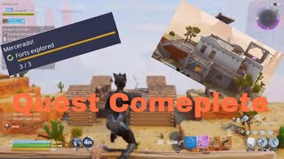Explore Forts In A 58+ Ghost Town Zone | Mercerado! | Canney Valley | (Fortnite Save the World)