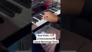 Real Violin🎻🎹🔥Christmas Outreach #Mainstage Latest Tones#Live #AwesomeFeel✨Best sounding patches