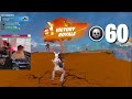 60 Elimination Viewer Squad Win "Zero Build" (Fortnite Chapter 4 Season 4)