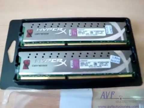 Unboxing Kingston HyperX Genesis DDR3 2x4GB KHX1600C9D3X2K2/8GX