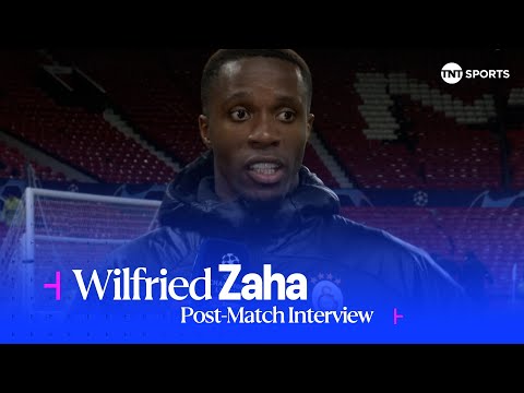 Man United 2-3 Galatasaray Post-Match | Wilfried Zaha reflects on stunning Champions League win! 🎥