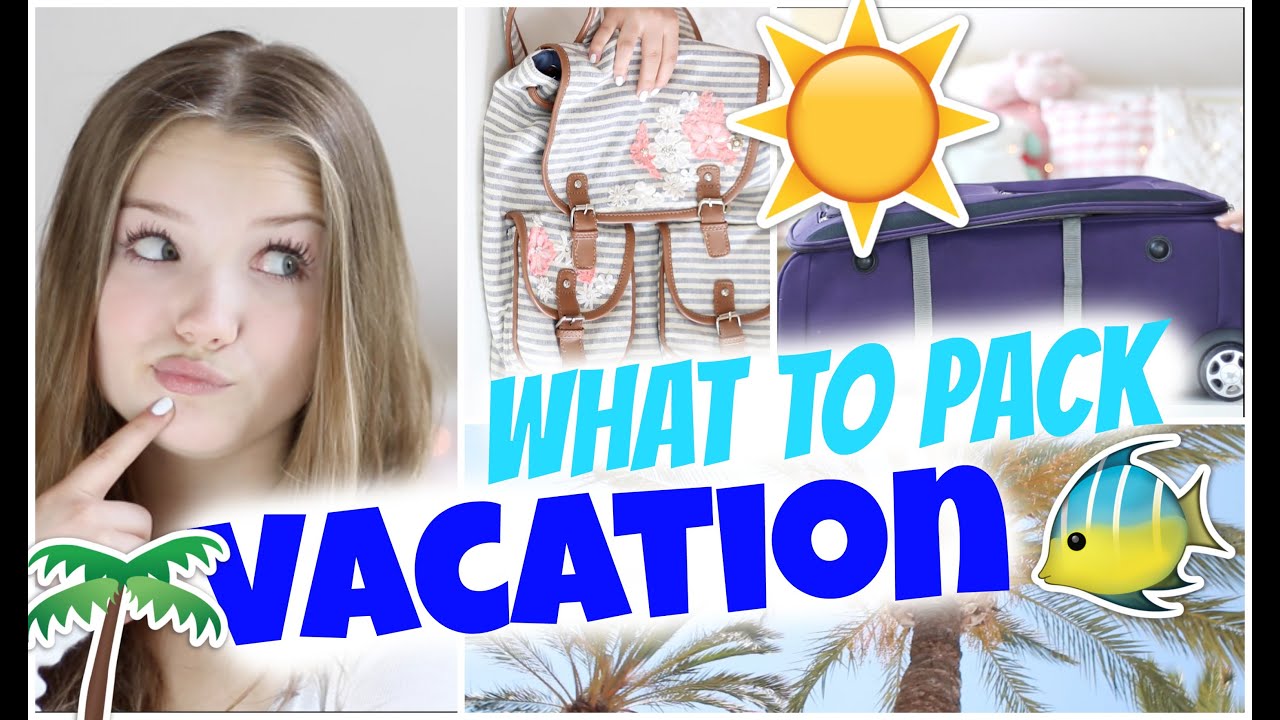 WHAT TO PACK FOR VACATION?! ~ Koffer & Handgepäck | Julia Beautx