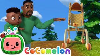 oh no runaway stroller its cody time cocomelon songs for kids nursery rhymes