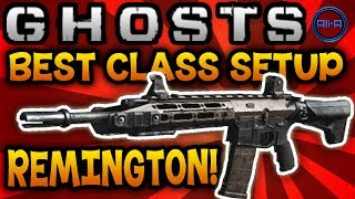 Ghosts: BEST CLASS SETUP - "REMINGTON R5" (Advanced Setup) - Call of Duty: Ghost Gameplay