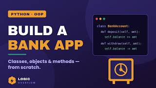Bank Simulation in Python | Classes, Objects & Methods Explained