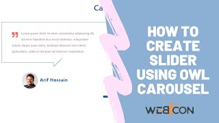 Owl carousel - How to make a responsive slider with Owl Carousel -2020