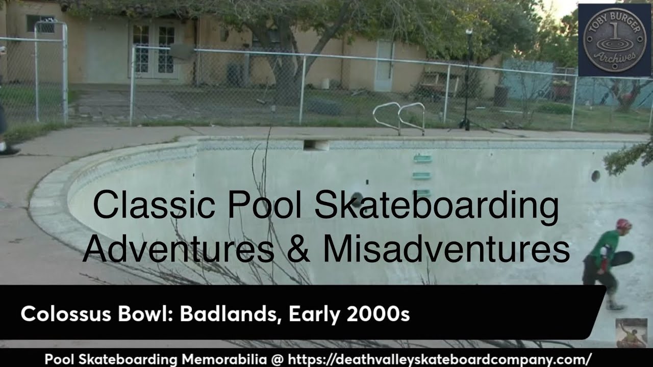 Classic Pool Skateboarding Missions & Misadventures #gotpools #poolskateboarding #poolskating