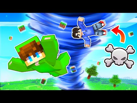 EPIC TORNADO in OMOCITY!🌪🌪🌀🌀| Minecraft (Tagalog)