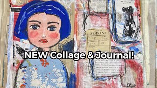NEW JUNK JOURNALS WITH MIXED MEDIA COLLAGE