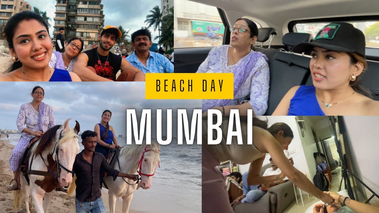 Beach day in Mumbai 