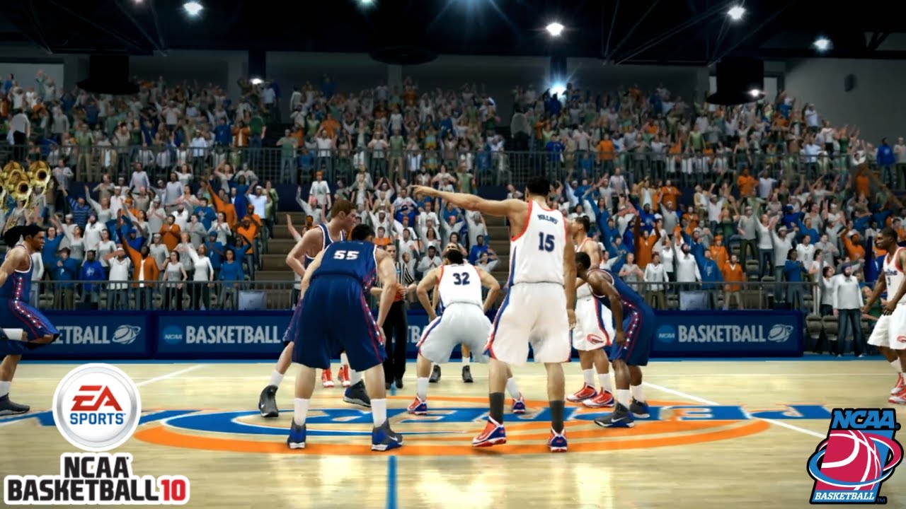 NCAA Basketball 10 - Gameplay (PS3) Fairleigh Dickinson vs