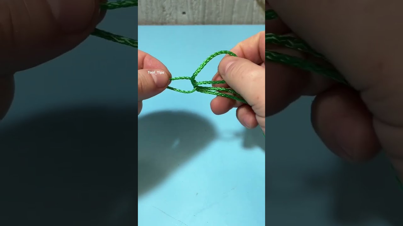 Strongest Way to Tie Two Threads! 🧵🔗 Unbreakable Knot Trick! 