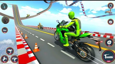 GT Merge Ramp bike racing Stunt Gameplay 💥🔥 New Gameplay Android iOS Gameplay gameplay