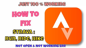 How to Fix Strava Not Working Problem Android & Ios - Not Open Problem Solved | AllTechapple