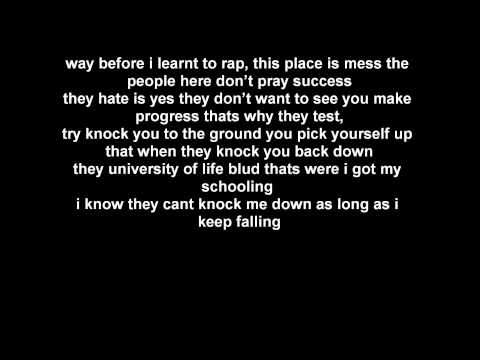 falling down PLAN B lyric video