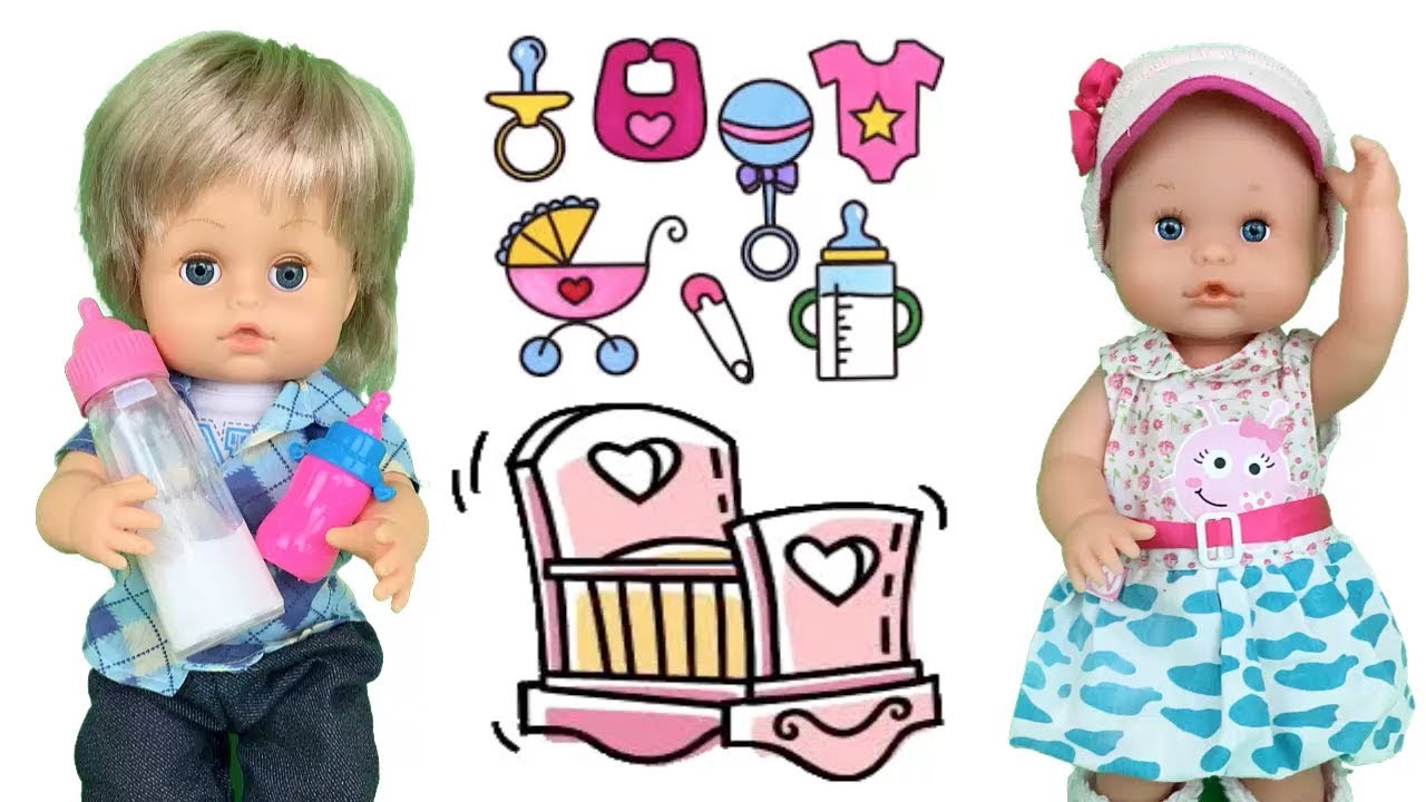 Muñecas bebes nenuco Lola en español ¿cicciobello espera nuevo hermanit@? Aventuras de - YouTube