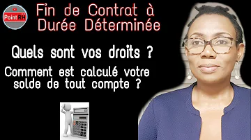 Comment calculer les congés payés en fin de CDD ?