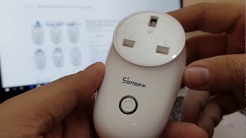 Flashing and Setting Up tasmota on Sonoff S26 Smart Socket