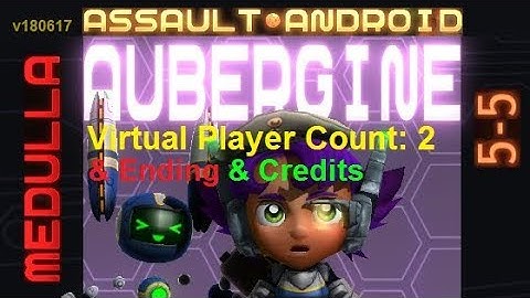Assault Android Cactus: Aubergine vs. (VPC2) Medulla (with Ending & Credits)