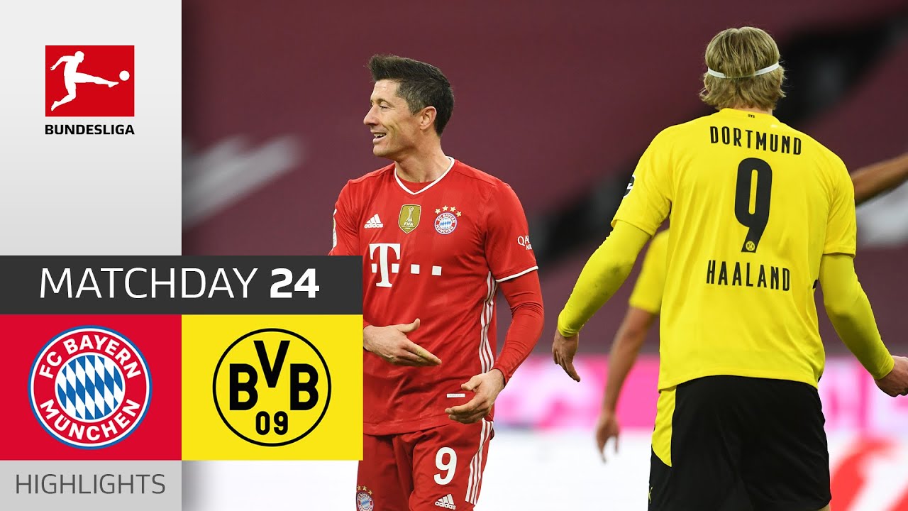 FC Bayern München - Borussia Dortmund | 4-2 | Highlights | Matchday 24 – Bundesliga 2020/21