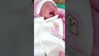 Cute baby girl trying to sleep 😴 #love #newbornbaby #baby #trending #viral #babyvideos #youtube