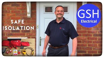 Electrical Testing Safe Isolation Procedure for a Single Phase Lighting Circuit (How to Isolate)