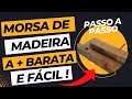 Como Fazer uma Morsa de Madeira Aula 2 - diy faça você mesmo - Curso Oficina Marcenaria Rustica