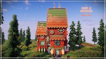 [MINECRAFT] 🍁🍂FANTASY STEAMPUNK HOUSE FOR SURVIVAL || PART  2