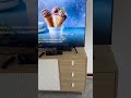 Small household can use a TV cabinet with storage#furniture