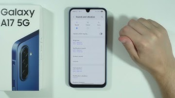 Samsung Galaxy A17: Trillen inschakelen voor inkomende oproepen (trillen tijdens bellen)