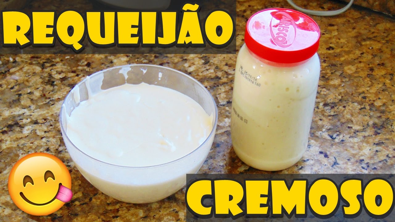 COMO FAZER REQUEIJÃO CREMOSO CASEIRO (Receita fácil) | Menino Prendado
