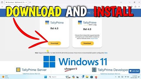 How to Download And Install Tally Prime 4.0 | Tally Prime