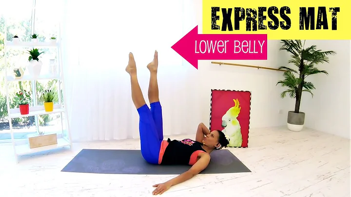 Pilates workout Abs Workout - BARLATES BODY BLITZ Express Mat Lower Belly