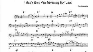 Paul Chambers:  I Can't Give You Anything But Love