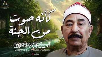 عملاق التلاوة يبدع في تلاوة سورة النمل    الشيخ محمود الطبلاوي