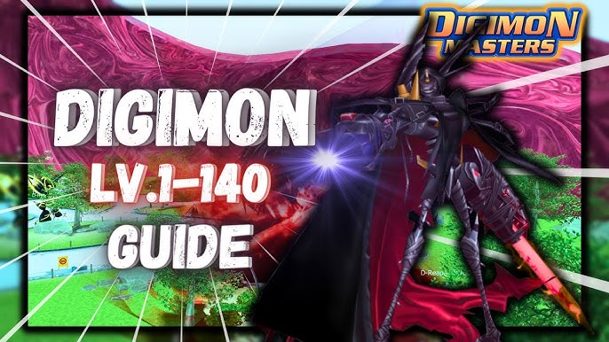 DMO 1-120 Leveling Up Guide! - Digimon Masters Online GDMO 