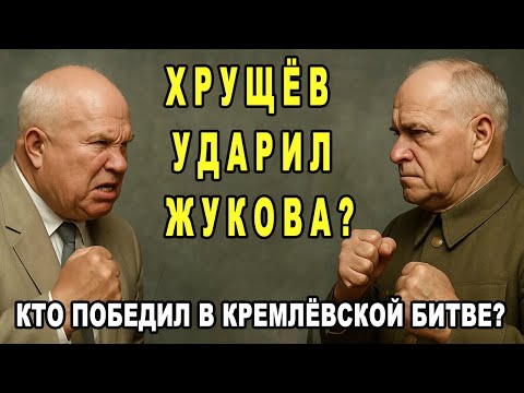 Кремлёвская драка: Закулисье схватки Хрущёва и Жукова. Правда, которую скрывали!