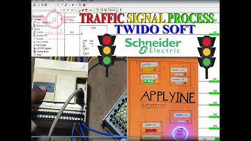 TWIDO PLC-TRAFFIC SIGNAL PROGRAM USING TIMER