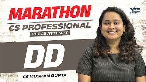 CS Professional CMADD MARATHON for Dec 25 (Part 2) | CMADD  CS Muskan Gupta