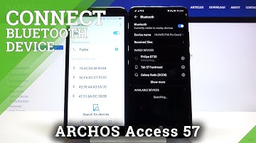 How to Pair Bluetooth Devices with Archos Access 57 – Bluetooth Connection