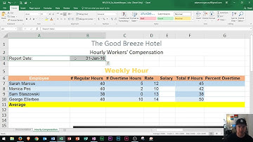 Excel 2016   Font Style   How To Change Font Color & Size, Theme, Merge & Center, Italicize & Format