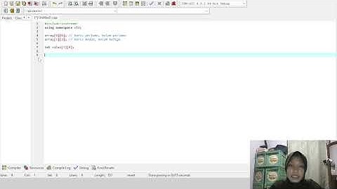 Penjelasan materi array 2 dimensi MK Pemrograman terstruktur 