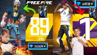 HELPING TWO BROTHERS 👉 NOOB TO PRO ACCOUNT 💎 GOLDEN ANGELICAL PANTS 🔥 FREE DIAMONDS 👉 200000 💎💎