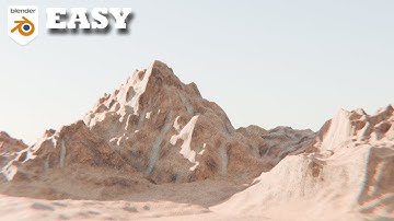Blender Mountain Range Tutorial | Create Realistic Landscapes with ANT Tool