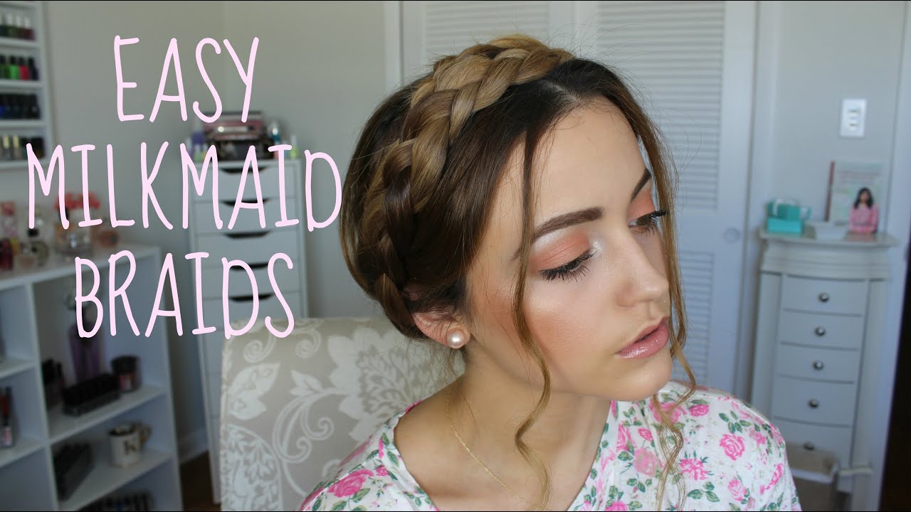 Stepbystep guide to get milkmaid braids  Be Beautiful India