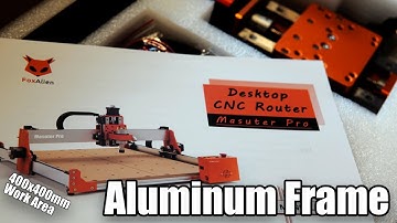 FoxAlien Masuter Pro CNC Machine Assembly & First Run