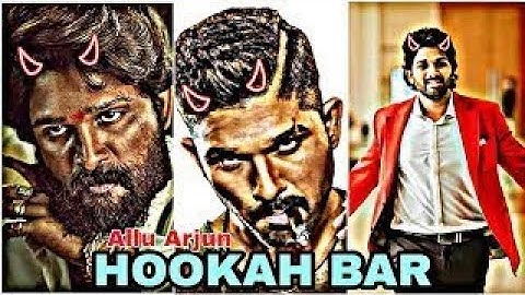 Hookah Bar Ft.Allu Arjun | Hookah Bar Allu Arjun Edits| Hookah Bar EditsStatus Allu Arjun Edit