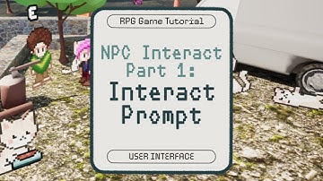 UE5 NPC Interaction Part 1: Interact Prompt {RPG Tutorial – UI}