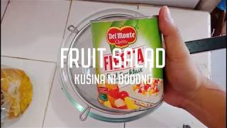 How to make Fruit Salad using canned fruit cocktail